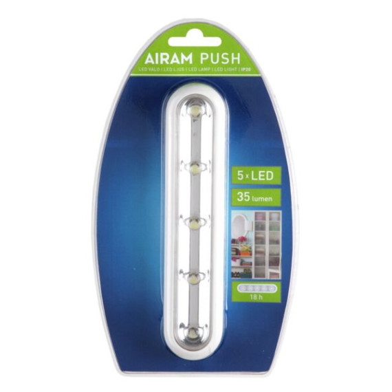 PUSH LIGHT 5 LEDS AIRAM