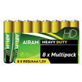 HEAVY DUTY BATTERY R03 AAA 8PCS AIRAM