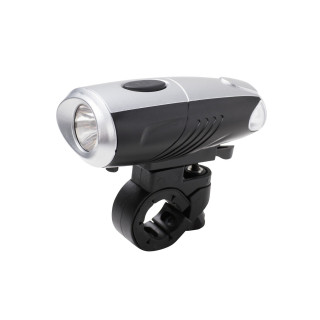 BIKE FRONT LIGHT 1X3W + 6 LEDS AIRAM