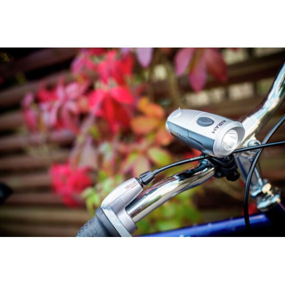 BIKE FRONT LIGHT 1X3W + 6 LEDS AIRAM