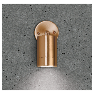 LUNA GU10 WALL LIGHT - ADJUSTABLE, COPPER, IP65