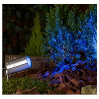 LUNA GU10 LED GARDEN SPIKE - STAINLESS STEEL, IP65