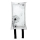FIRE BLANKET 1,2X1,8M BLACK/WHITE