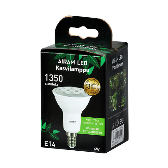 LED PAR20 6,2W/835 400LM E14 PLANT OPAL AIRAM