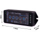 LED RGBW STRIP CONTROLLER MUSIC-3 4CH 12-24V + RF CONTROLL