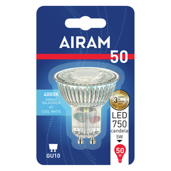 LED FG PAR16 4,0W/840 410LM GU10 36D AIRAM