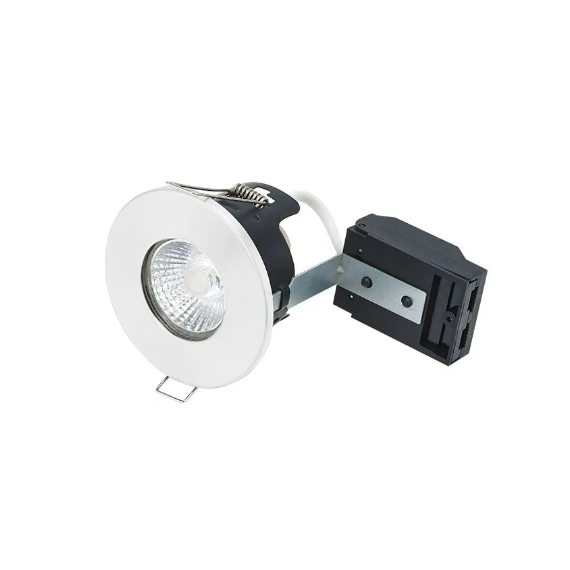 FIRE RATED MV/LV DOWNLIGHT GU10 - WHITE