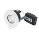 FIRE RATED MV/LV DOWNLIGHT GU10 - MATT WHITE