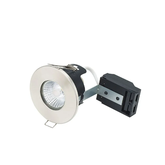 FIRE RATED MV/LV DOWNLIGHT GU10  - CHROME