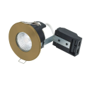 FIRE RATED MV/LV DOWNLIGHT GU10 - ANTIQUE BRASS