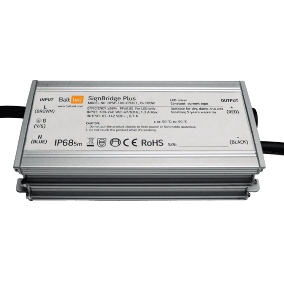 LED DRIVER 100W 12V IP66 SIGNAGE BPSP-100-12V.1 BALT