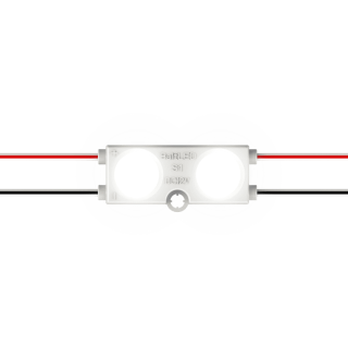 LED MODULES S1 0,75W12V 6500K 80LM IP67 160° 3M 44MM BALT