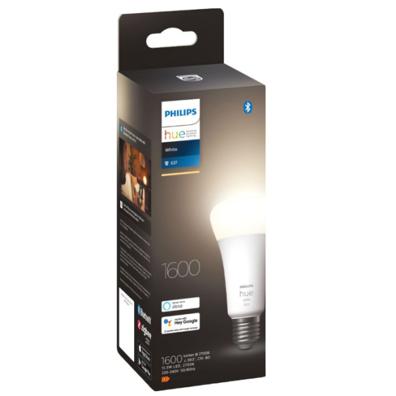 WHITE A67 E27 15,5W 15't HUE PHILIPS