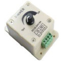 LED DIMMER 12-24V 8A MED VRIDER HVIT PLAST GOLDEN