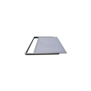 RAMME FOR LED PANEL 604X604X50 HVIT RAL9016 MATT GOLDEN