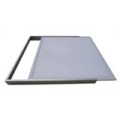 RAMME FOR LED PANEL 604X604X50 HVIT RAL9016 MATT GOLDEN