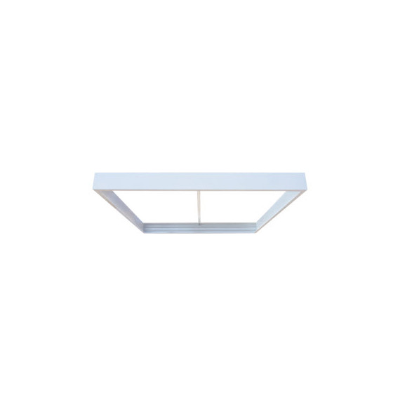 RAMME FOR LED PANEL 604X604X50 HVIT RAL9016 MATT GOLDEN