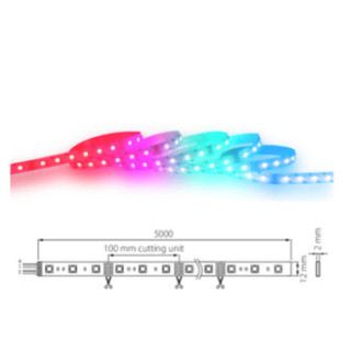 Smart LED Strip 12V 3,4W/m RGBTW 5m AIRAM