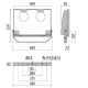 GUELL 2 C/l LED 72W/830 22GR 10784lm PIL