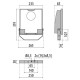 GUELL 1 C/l LED 39W/830 22GR 5392lm PIL