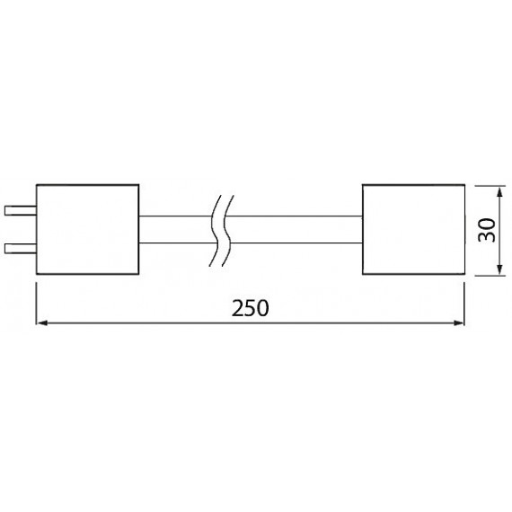 LINEAR MELLOMKABEL 0,25M 4118772 AIRAM