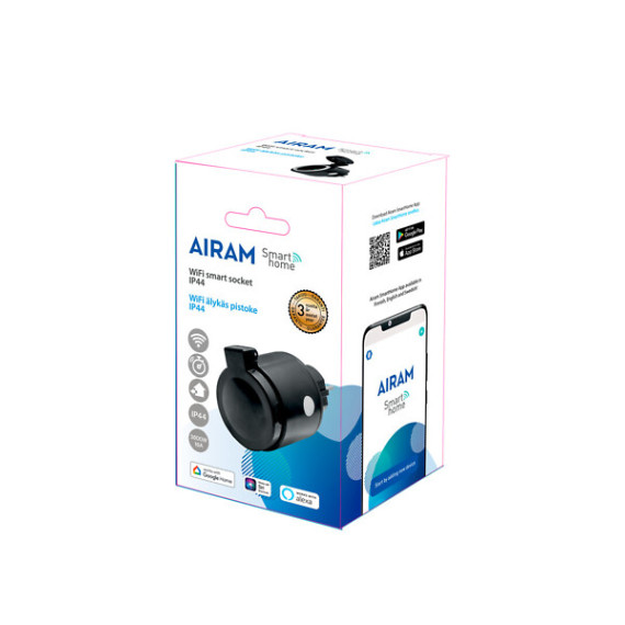 SMART UTTAK IP44 WIFI AIRAM