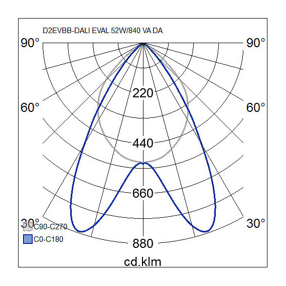 EVAL 51W/840 LINEAR DALI2 AL MA IP20 WH 100'T AIRAM