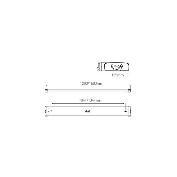 OPTILIGHT 1500 LED 29-52W/830 DALI PUSHDIM  3770-6760lm >22 SDCM3 707720