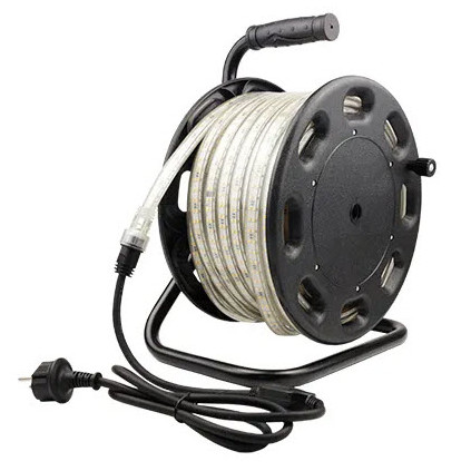 LYSSLYNGE 12W/840 - 300W/25 METER 1500LM/M 12W/M 230V 2835 5M-PLUG PÅ SNELLE GOLDEN