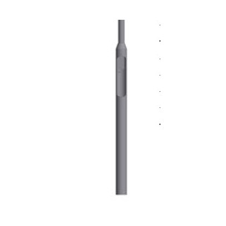 Parkmast for nedstikk. Galvanisert med mastetopp Ø60mm.