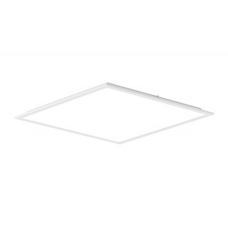 Lavtbyggende backlit LED panel for både himlings og rammemontasje. Kan dimmes med driver 707104. CCT 3000, 4000 og 6000K
