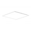 Lavtbyggende backlit LED panel for både himlings og rammemontasje. Kan dimmes med driver 707104. CCT 3000, 4000 og 6000K
