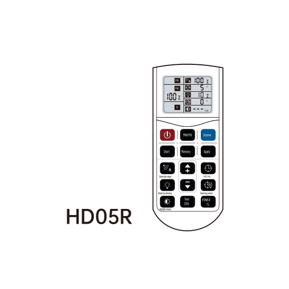 REMOTE CONTROL IR FOR ILLUMINA ATLAS 11463/11464/11465 BELL