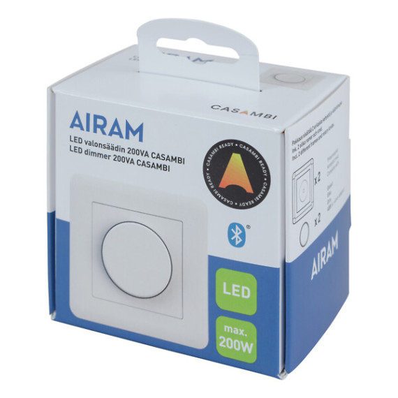 LED DIMMER MED CASAMBI AD220WCM 200VA 2623307 AIRAM