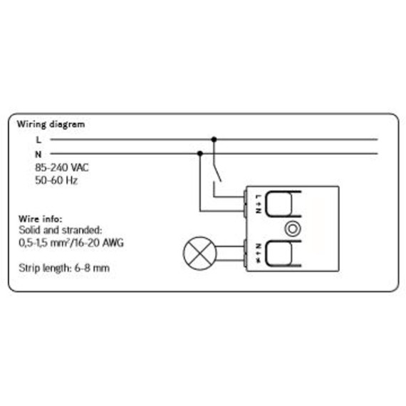 Casambi Triac dimmer blåtann bluetooth