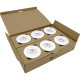 31143018 Downlight med mulighet for justering av lysfarge. RA80. Pris pr stk i seks-pakk.