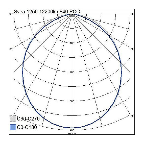SVEA 78W/840 90° 12000LM 1250MM IP23 IK08 A3SVBA AIRAM