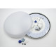 LUMINO 400 LED 25W/830/840 1800/2500LM IP44 IK10 L70B50 100'T PLAFOND RADAR PCO 4146670 AIRAM