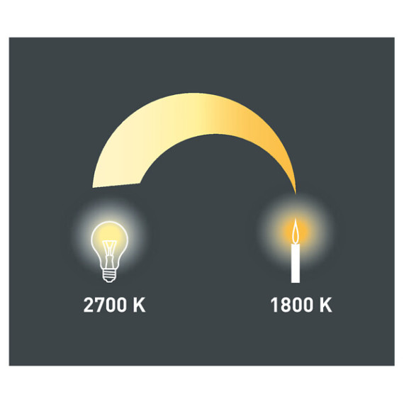 LED KRONE P45 4,5W/830-822 470lm E27 DTW OPAL 9410733 AIRAM