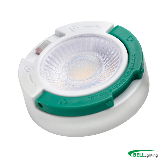LED-lyskilde 5,5W CCT 2700-6000 5.5W Firestay Geo-Mod® LED Sustainable Module - CCT, Dim 11392 ELNR 3773200 BELL