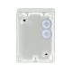 NÄSBY 2X6W/830 LED OPP/NED VEGG IP54 HVIT 3242381 4508600 AIRAM