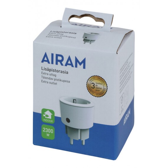 EXTRA WIRELESS SOCKET 2300W IP20 FOR 2442700 AIRAM