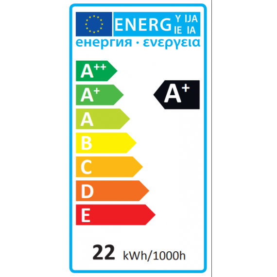 LED LYSRØR T8 (58W) 1.5M 19W/830 100-240V 1950LM 1/20PK 4711523 AIRAM