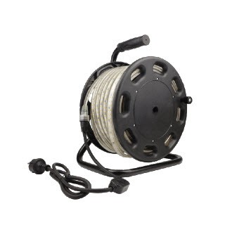 LYSSLYNGE 10W/840 - 250W/25 METER 120LM 230V 2835 5M-PLUG PÅ SNELLE GOLDEN